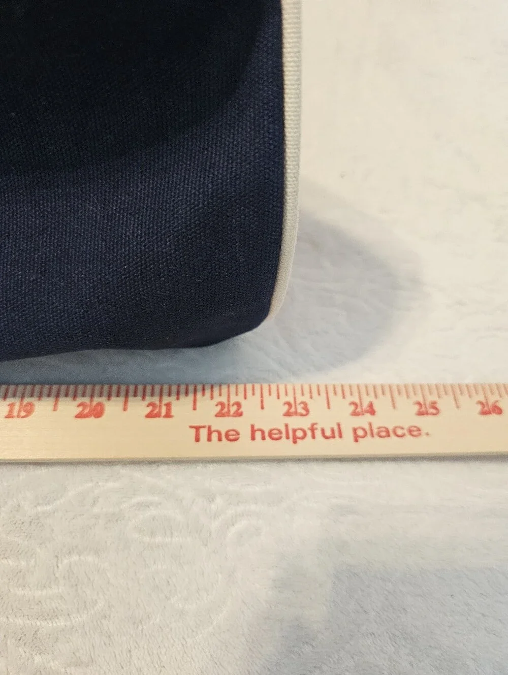 Vintage Sebago Docksides Canvas Duffel Navy Red White Anchor Stars US Sailing